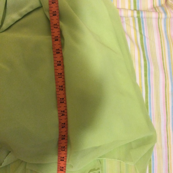 Pretty Spring Green Fancy  strapless Midi Dress by Stepping Out - Picture 8 of 14